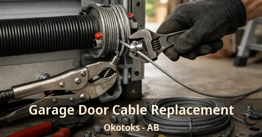 Garage Door Cable Replacement Okotoks - AB