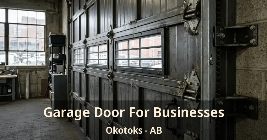 Garage Door For Businesses Okotoks - AB