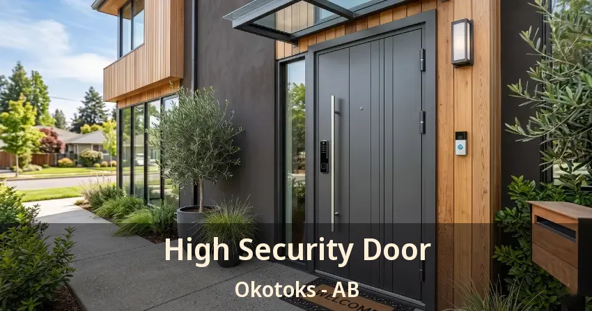 High Security Door Okotoks - AB