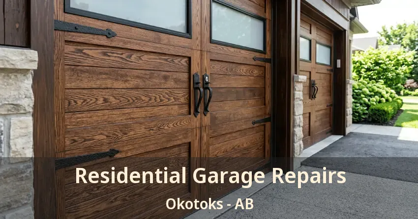 Residential Garage Repairs Okotoks - AB